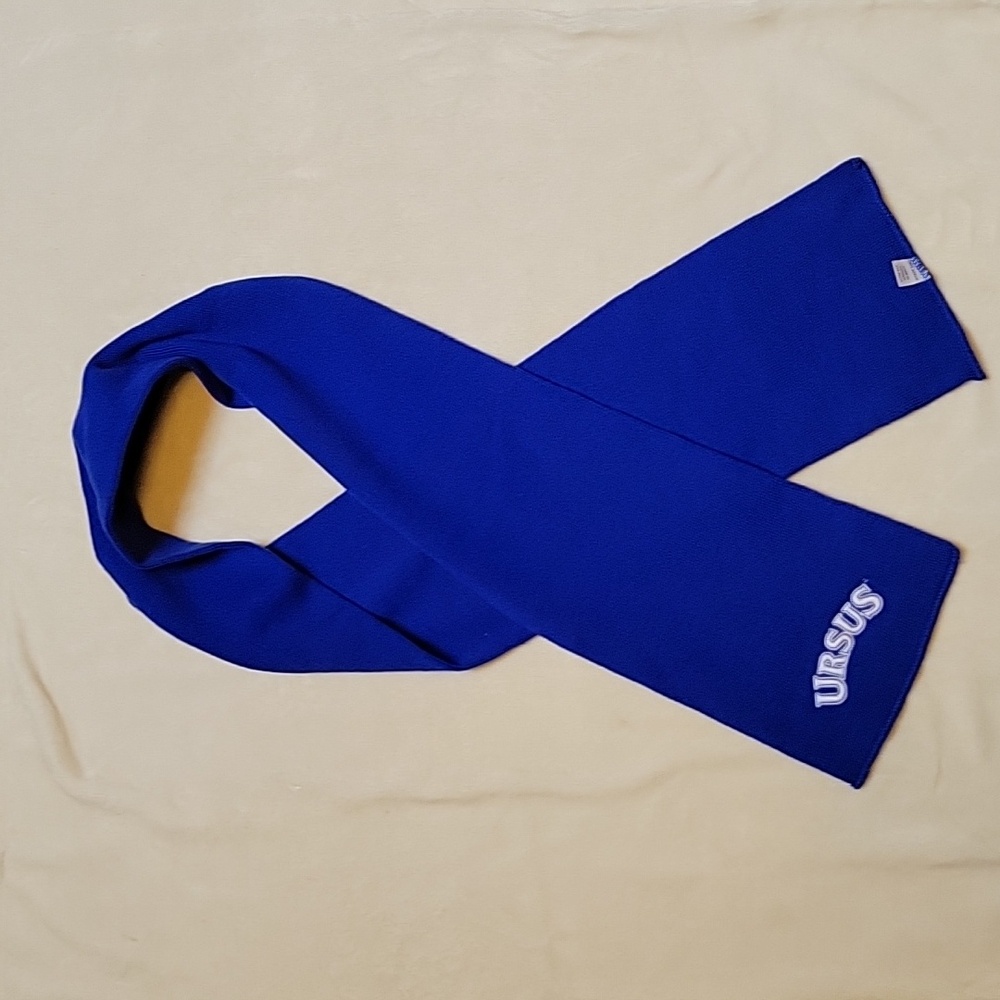 Ursus Vodka Blue Winter Scarf 65"